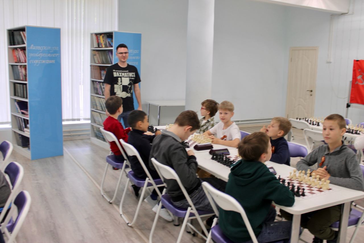 В Ступино прошел детский турнир по быстрым шахматам «Спасибо деду за Победу». 