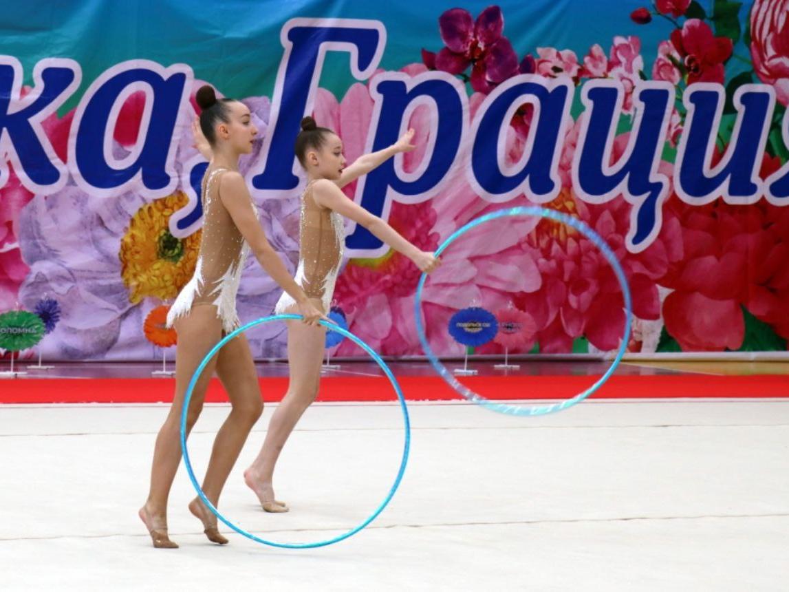 Второй этап областных соревнований по художественной гимнастике «Мартовская капель» прошел в Ступино.