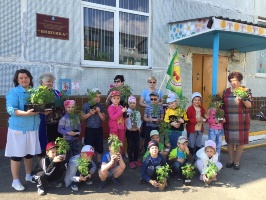 Лужниковский детский сад «Вишенка» -Идем сажать цветы