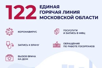 В Подмосковье работает идентификация абонентов горячей линии 122 по номеру  телефона / Администрация городского округа Ступино