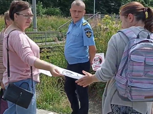 Очередное мероприятие по безопасности на железнодорожной инфраструктуре прошло 18 июля на платформе Вельяминово.