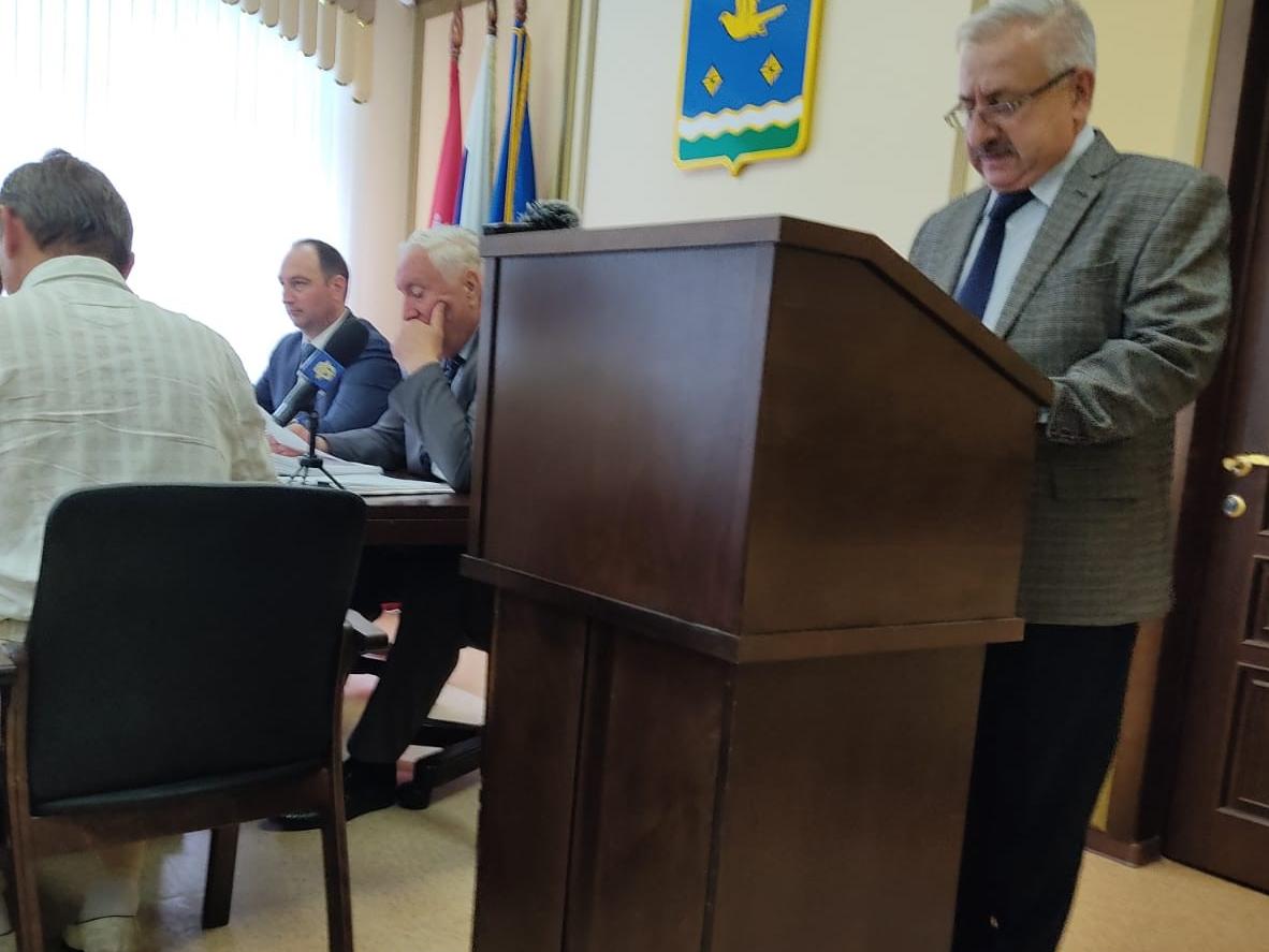 КСП городского округа Ступино приняла участие в заседании Совета депутатов городского округа Ступино Московской области