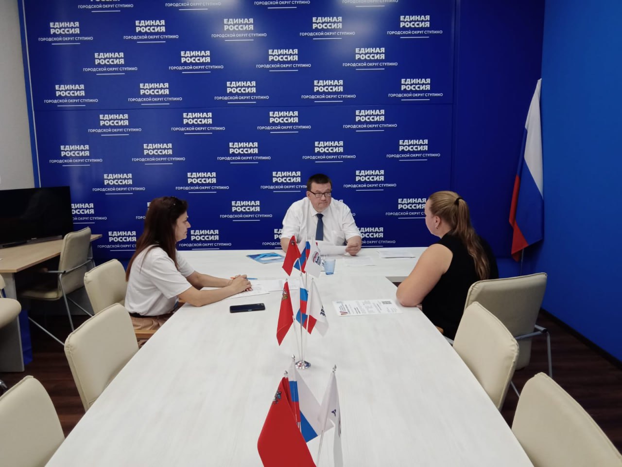 Андрей Голубев, депутат Мособлдумы, провел прием жителей округа0725