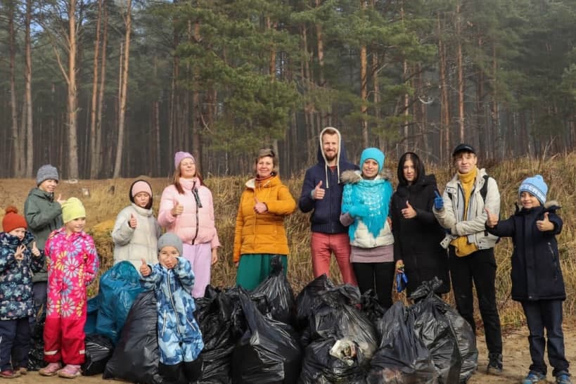 Букины и «Стражи планеты Земля» помогли ступинской экологии