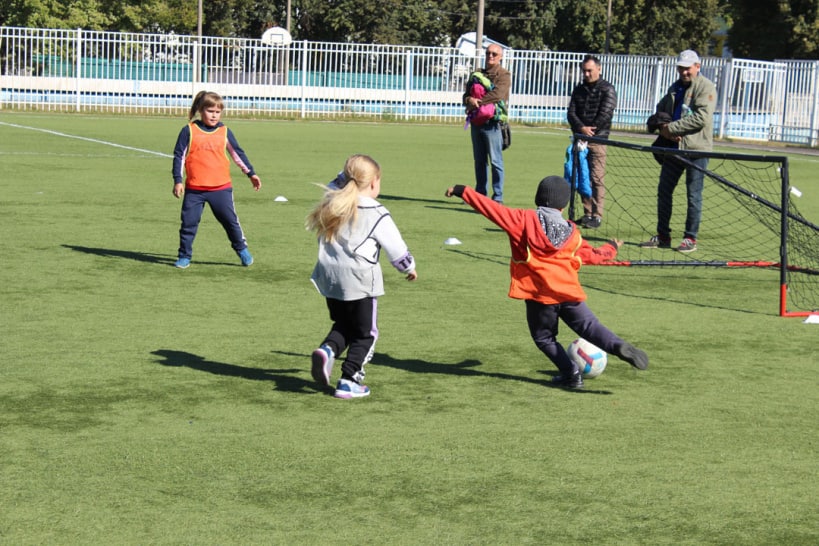Фестиваль по футболу для детей впервые прошел в Ступино