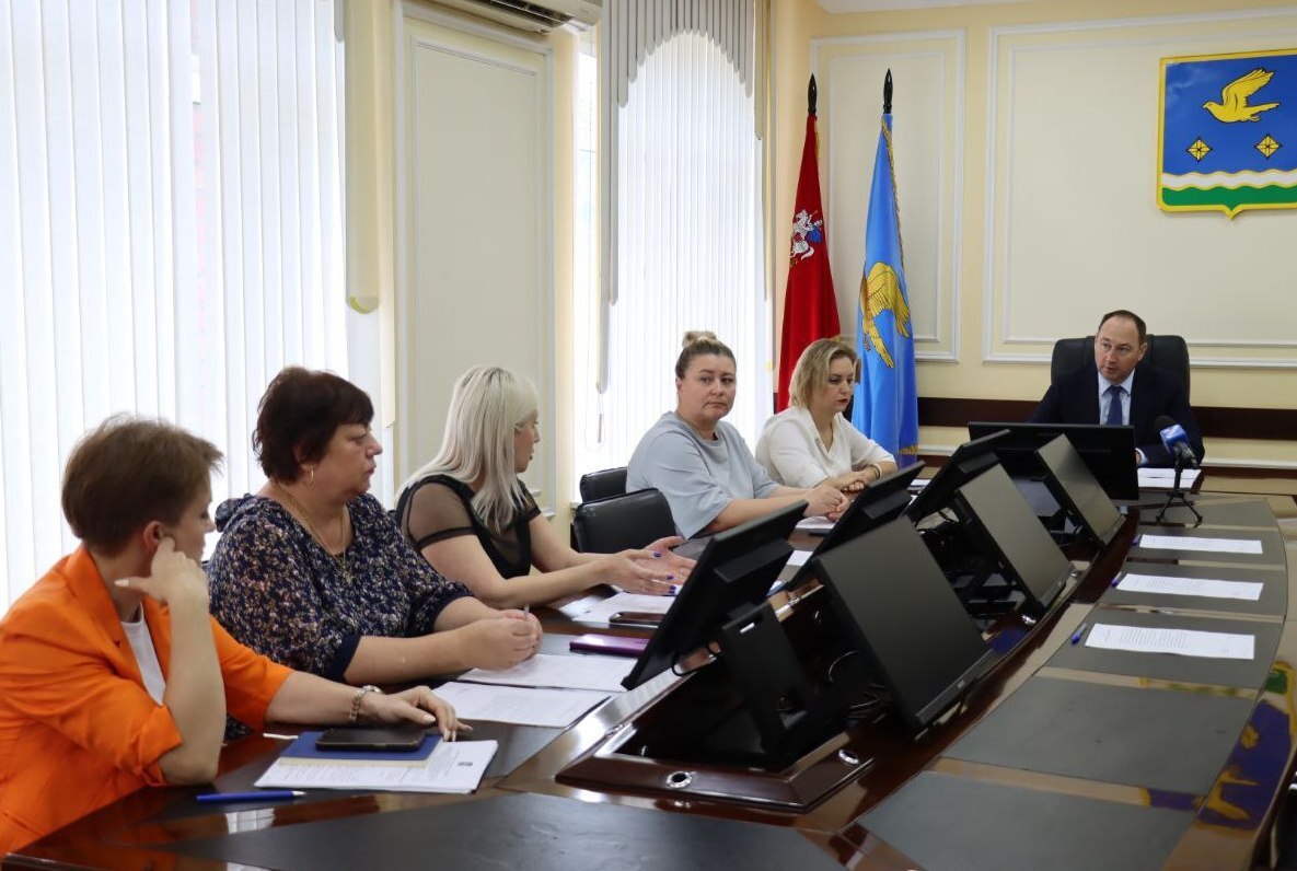 Глава городского округа Ступино Сергей Мужальских провел здравчас.0907