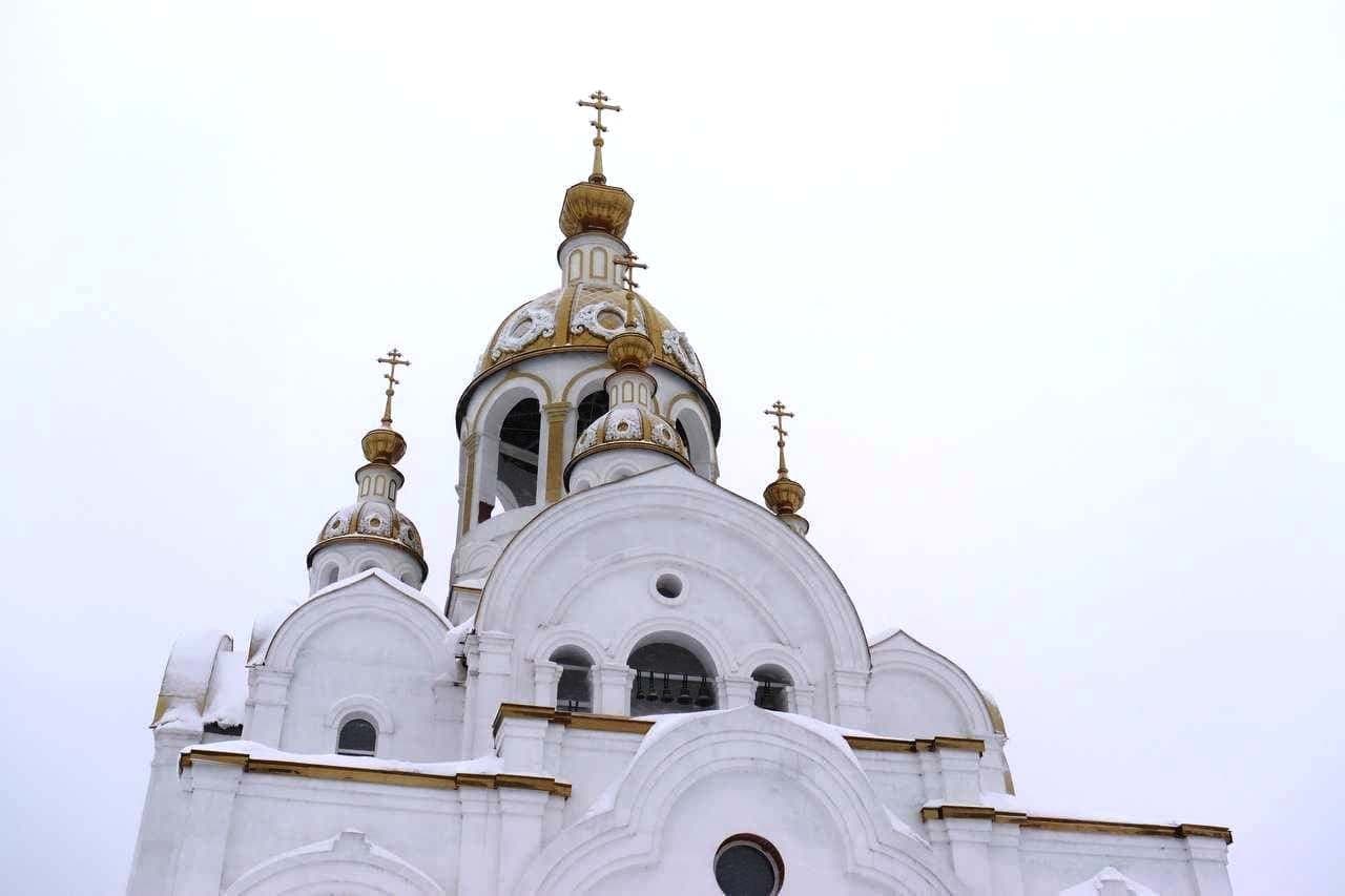Глава округа проверил ход работ на строительстве православного храма в Ступино