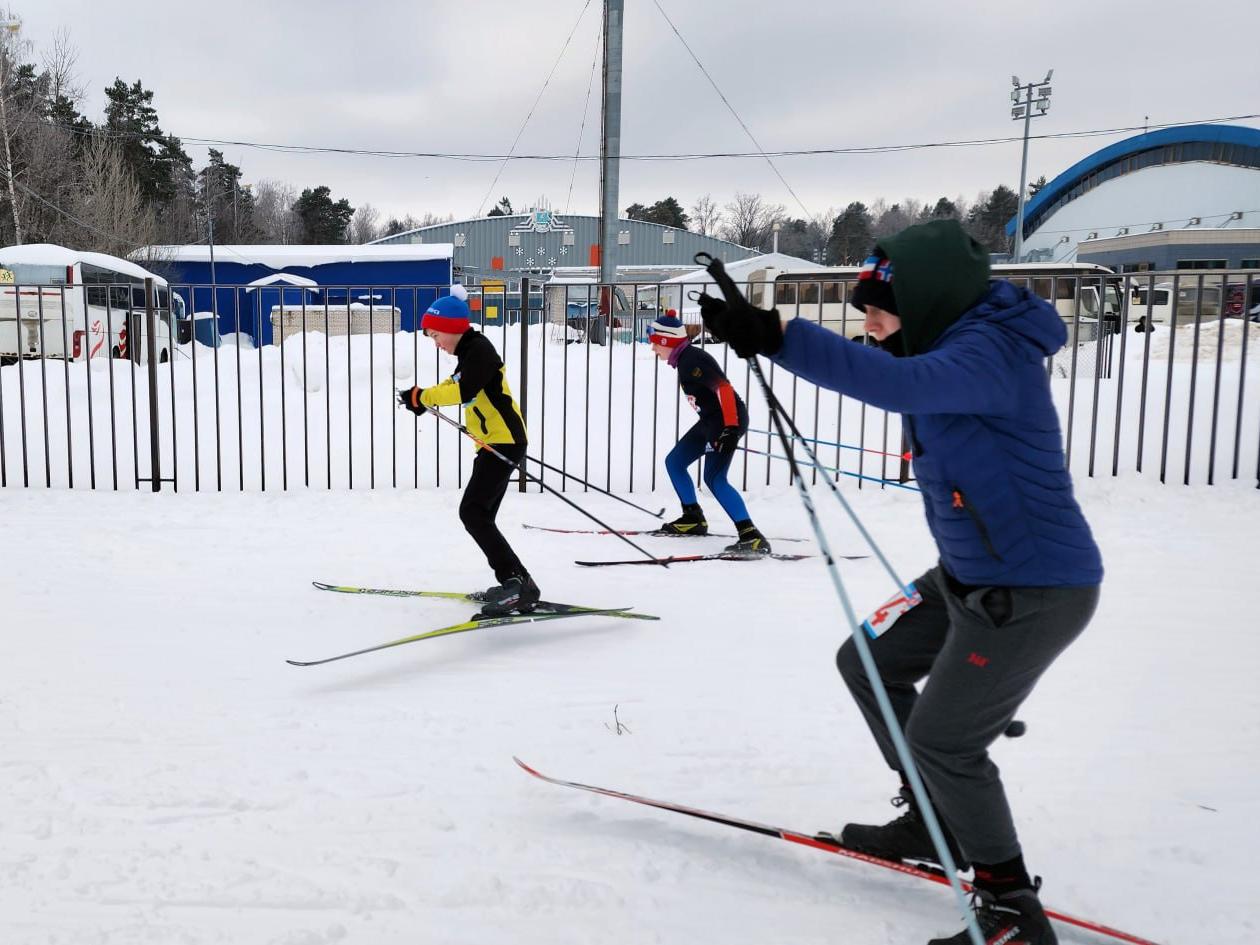 Лыжный этап спартакиады школьников состоялся в Ступино