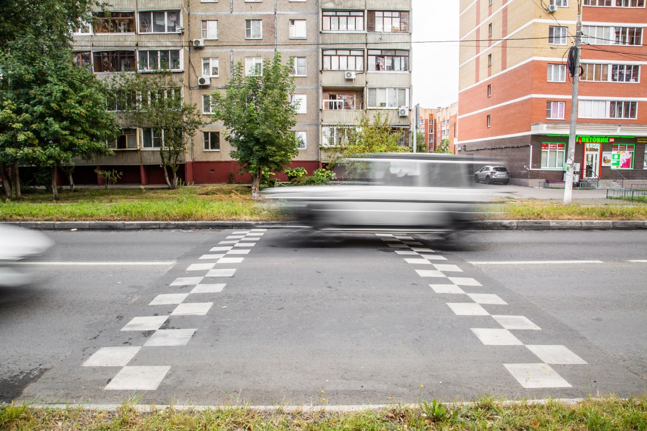 На дорогах Подмосковья для повышения безопасности установили более 140  искусственных неровностей / Администрация городского округа Ступино