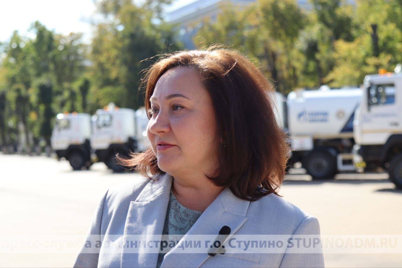 На центральной площади города Ступино прошла презентация техники, выпущенной в рамках импортозамещения.