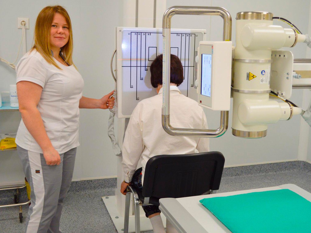 Новый рентген-аппарат начал работу в Ступинской поликлинике