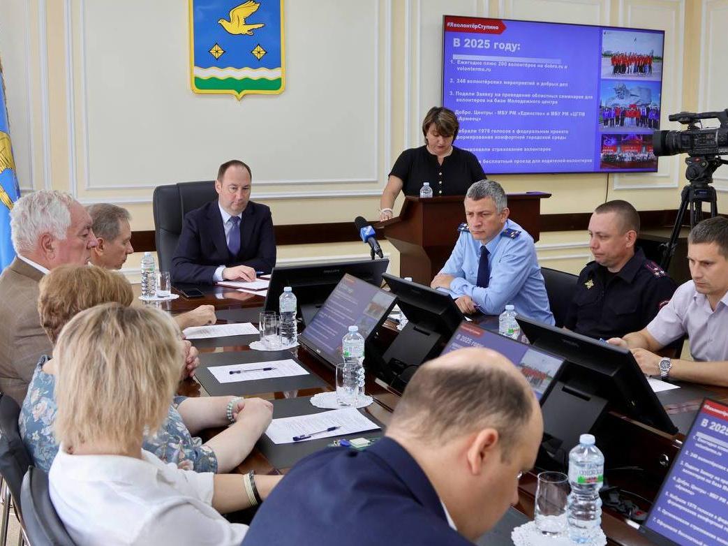 Общегородское совещание прошло под руководством главы округа Сергея Мужальск0807_6