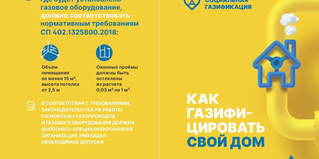 По поручению Президента РФ Владимира Путина в Московской области  реализуется программа социальной газификации. / Администрация городского  округа Ступино