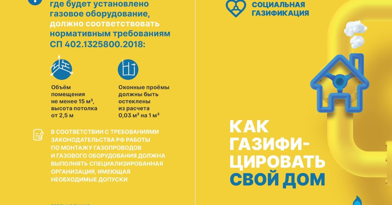 По поручению Президента РФ Владимира Путина в Московской области  реализуется программа социальной газификации. / Администрация городского  округа Ступино