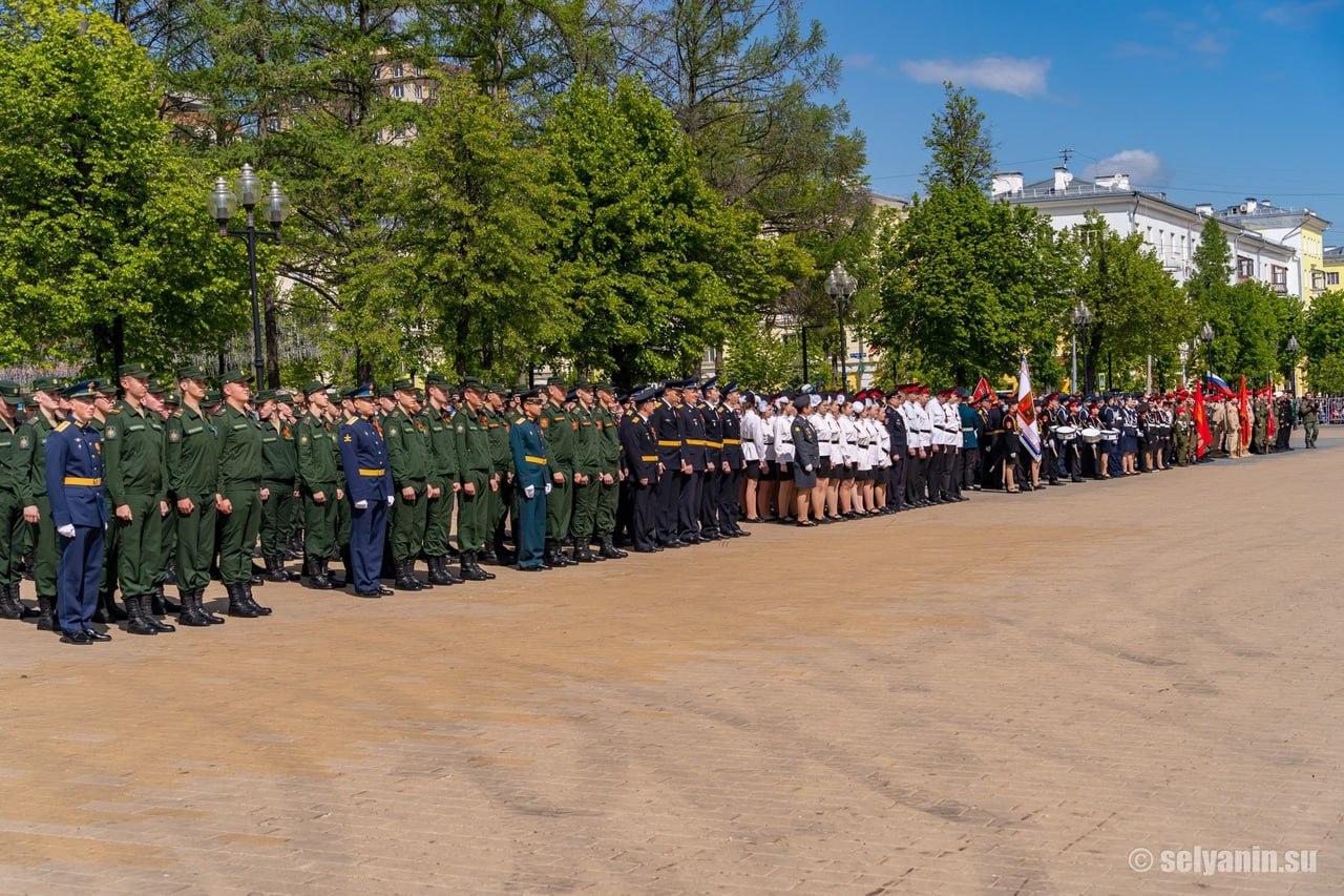 Парад Победы прошел в Ступино_25