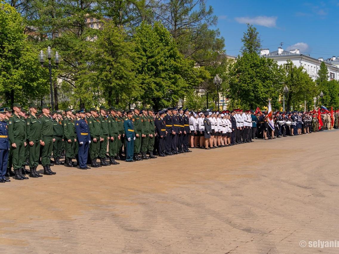 Парад Победы прошел в Ступино_25