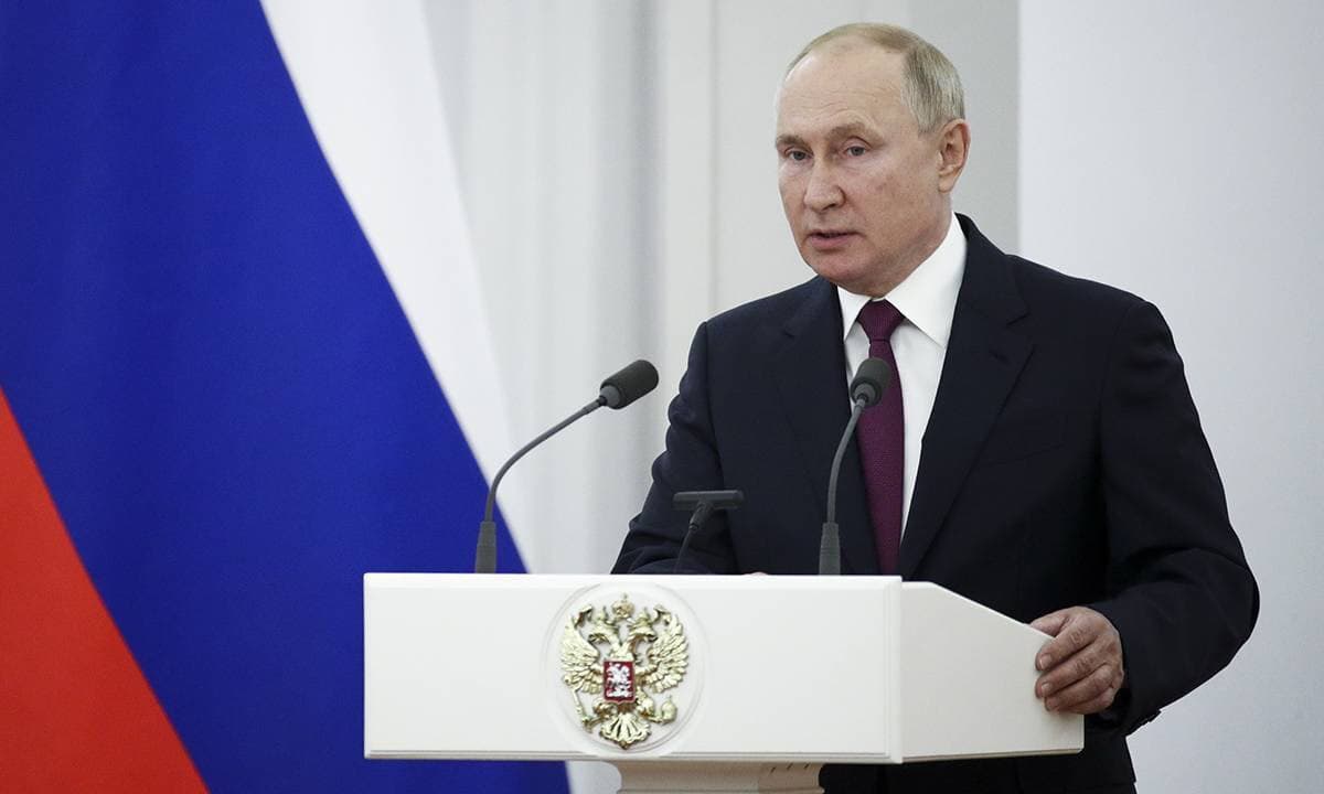 Президент Владимир Путин на встрече с депутатами Государственной Думы VIII созыва