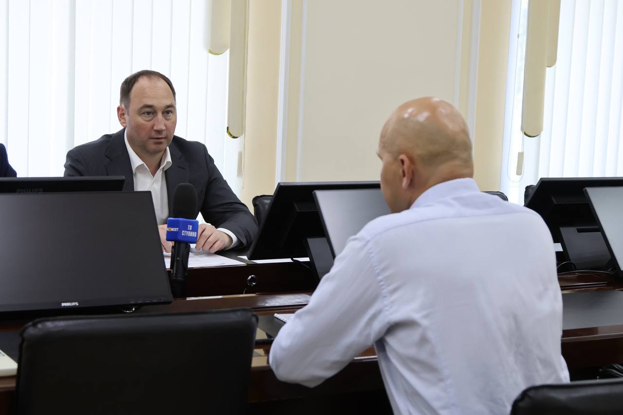 Прием граждан провел глава городского округа Ступино Сергей Мужальских0906