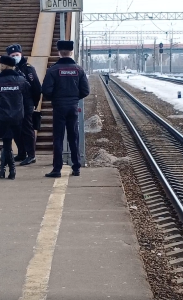 4 марта на железнодорожной платформе «Ступино» Павелецкого направления проведён очередной рейд