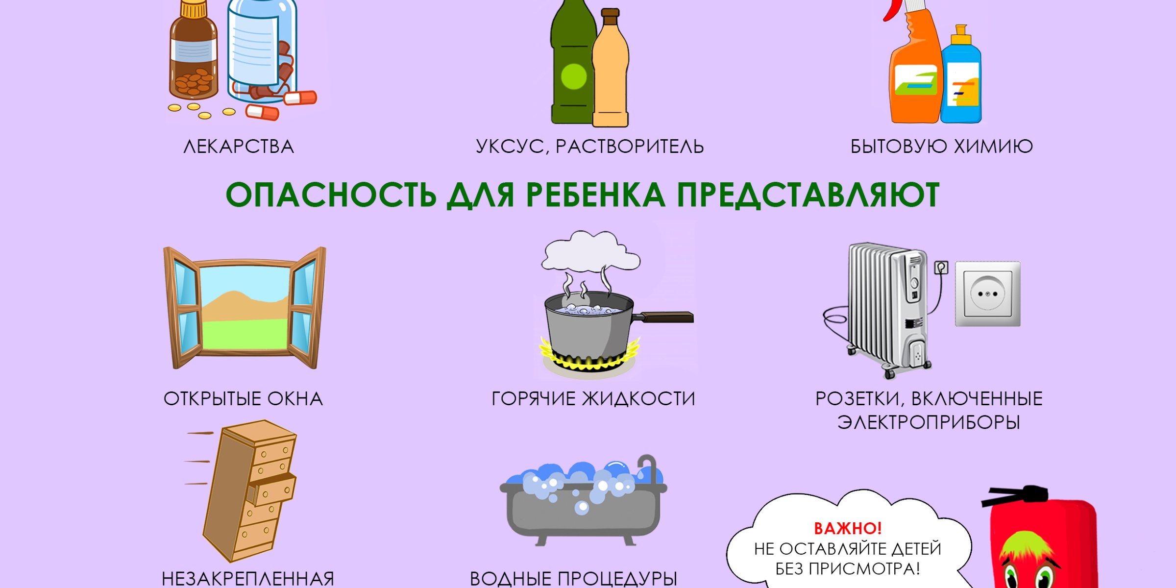 Безопасность ребенка в быту / Администрация городского округа Ступино