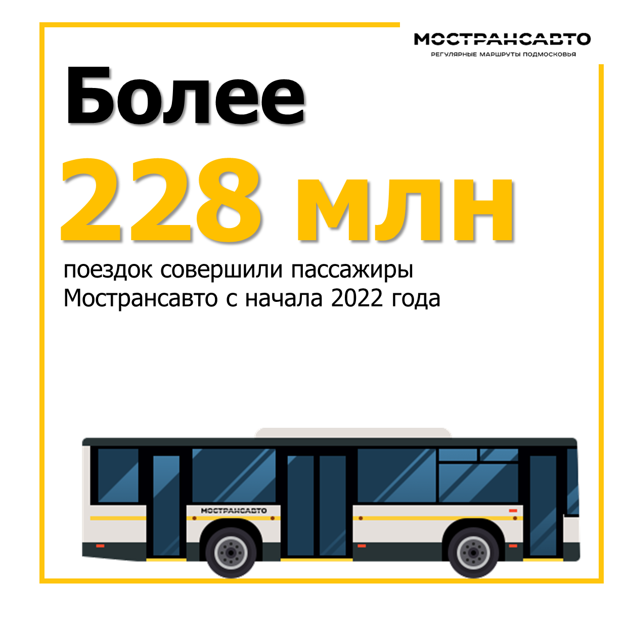 С начала года пассажиры Мострансавто совершили более 228 млн поездок на  всех маршрутах компании / Администрация городского округа Ступино