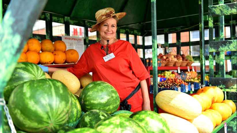 С началом августа в Подмосковье стартует сезон продаж арбузов и дынь
