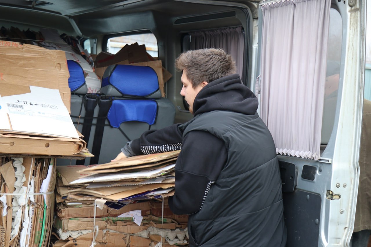 Сбор макулатуры продолжается в городском округе Ступино в рамках всероссийской акции БумБатл