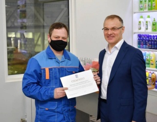 Сергей Мужальских и Александр Коган посетили Ступинский химический завод1