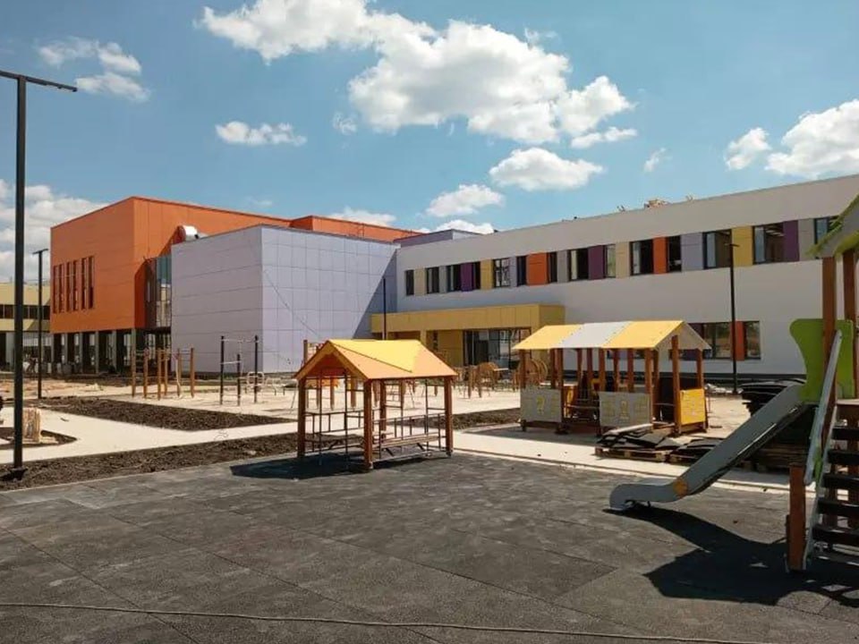Строительство школы в Новом Ступино завершится в августе