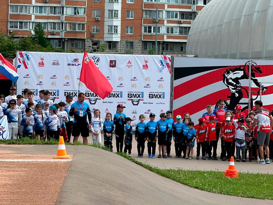 Ступинские велогонщики успешно выступили на Кубке России по BMX-гонкам