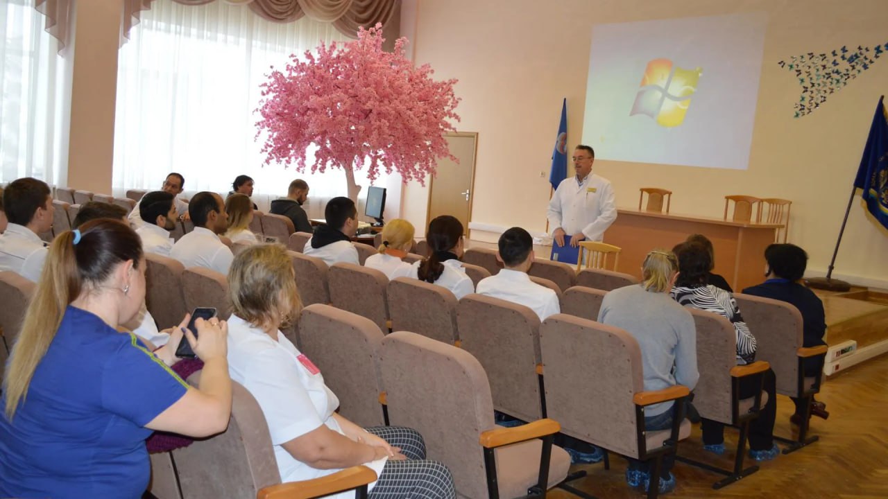 Ступинские врачи встретились со студентами и ординаторами Рязанского медицинского университета.