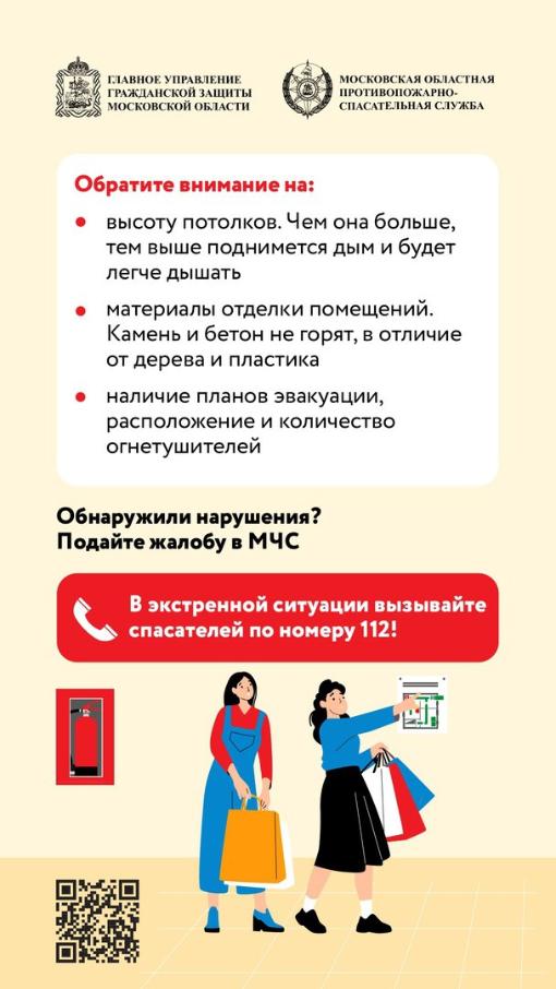 Торговый центр – место массового скопления людей, а значит объект высокого уровня риска. 