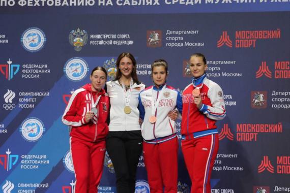 Три медали завоевали подмосковные саблисты на международных соревнованиях