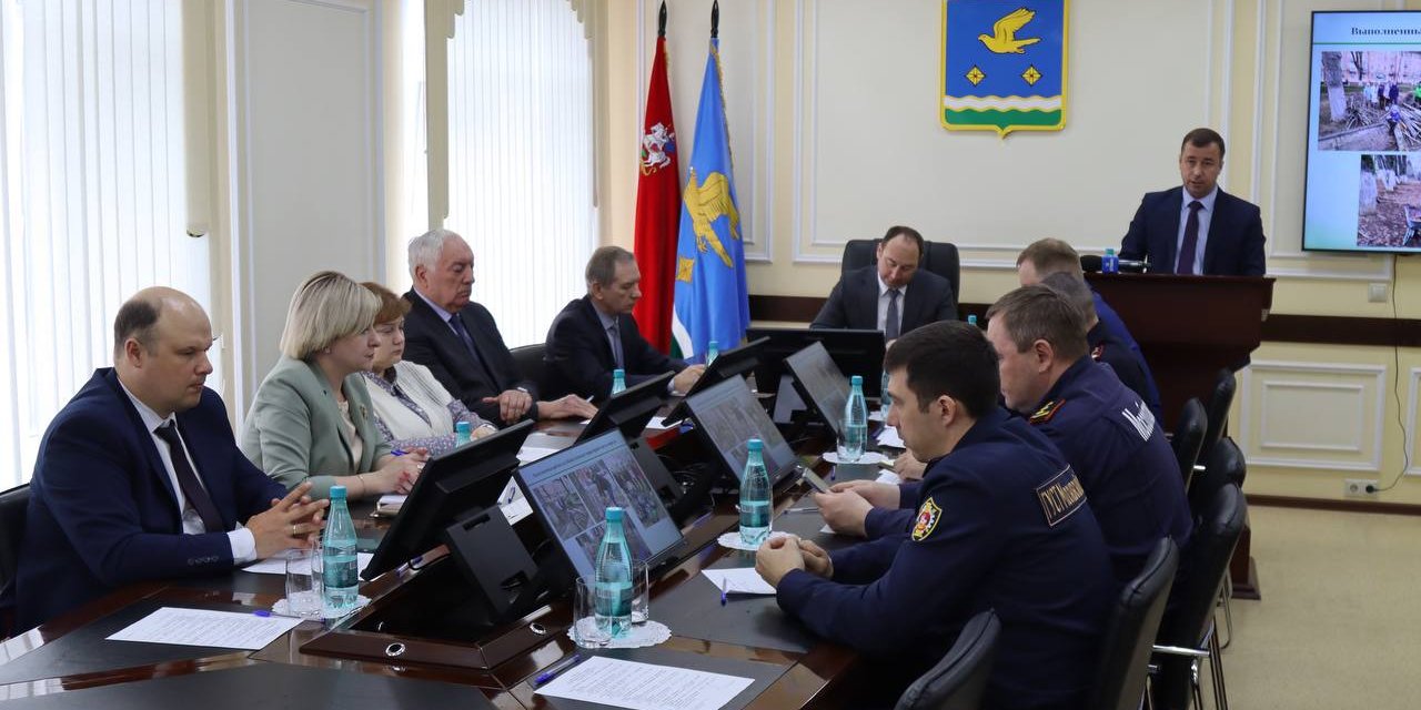 Участие председателя КСП городского округа Ступино в общегородском  совещании администрации округа / Администрация городского округа Ступино