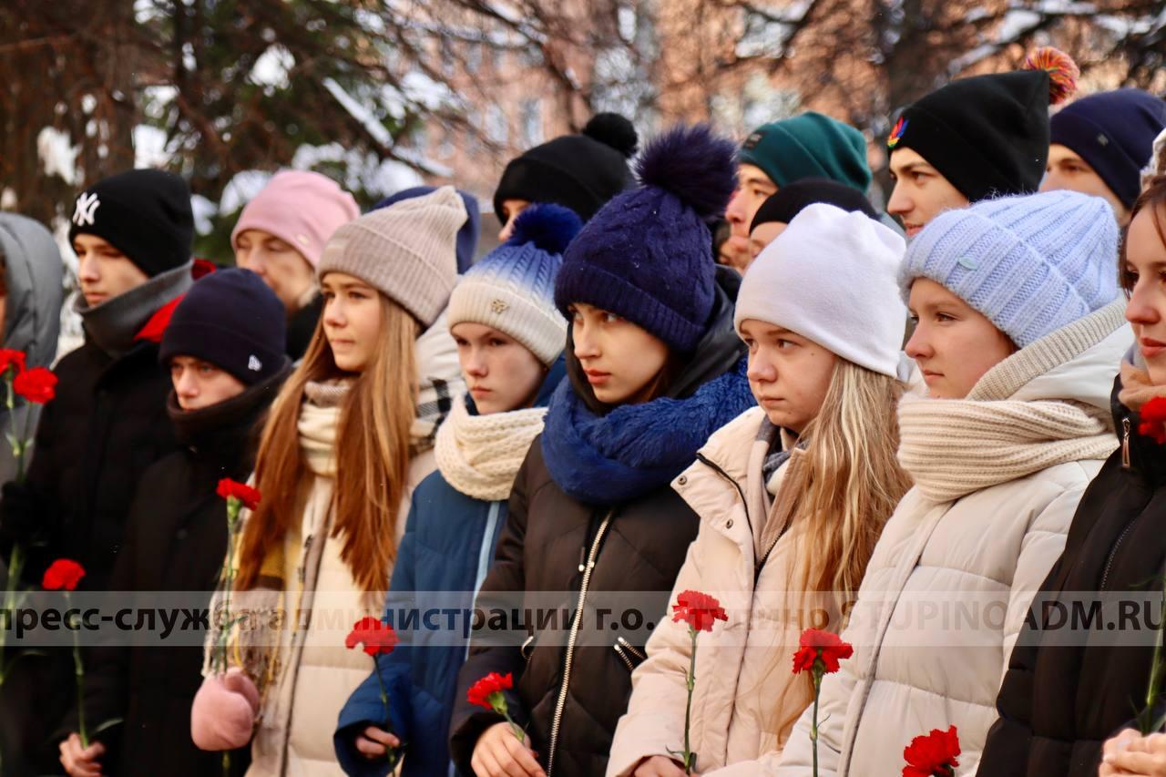 В Ступино открыли мемориальные доски двум погибшим участникам СВО. /  Администрация городского округа Ступино