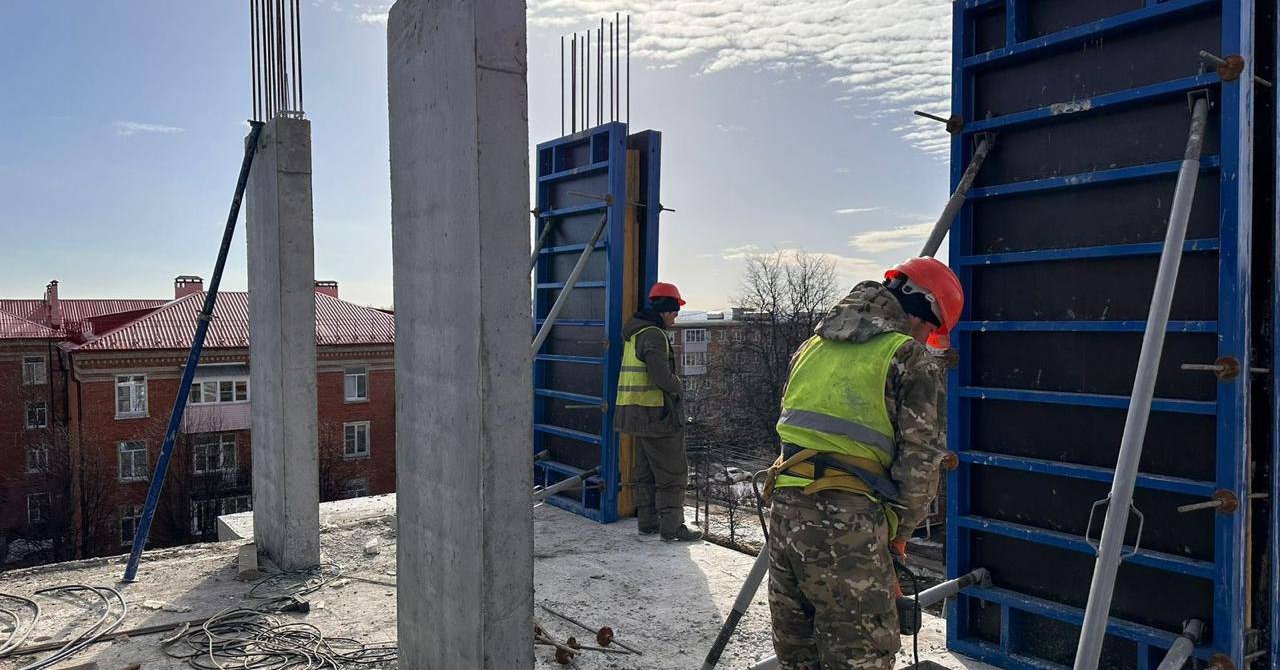 В Ступино продолжается строительство второго многоквартирного дома для  переселения жителей из ветхого и аварийного жилья. / Администрация  городского округа Ступино