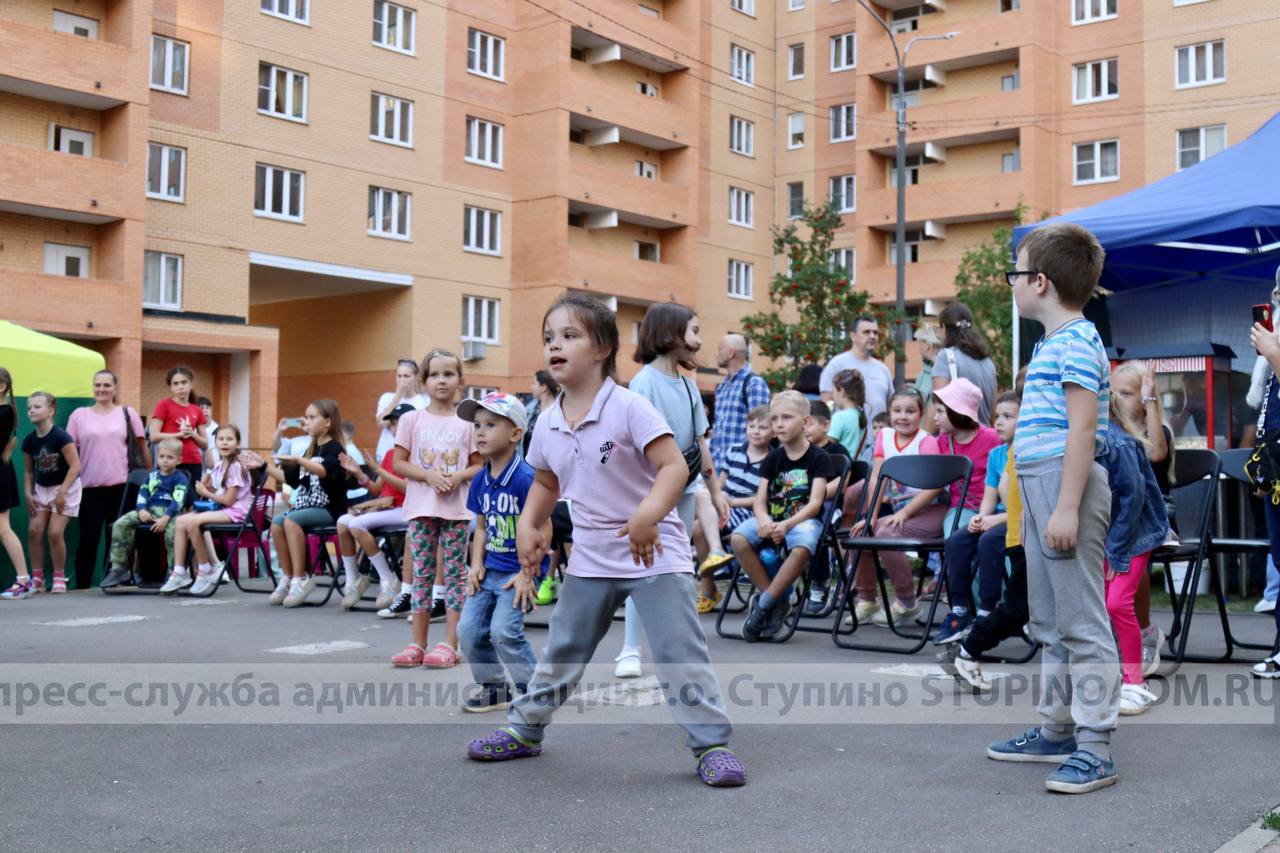 В Ступино прошел День двора / Администрация городского округа Ступино