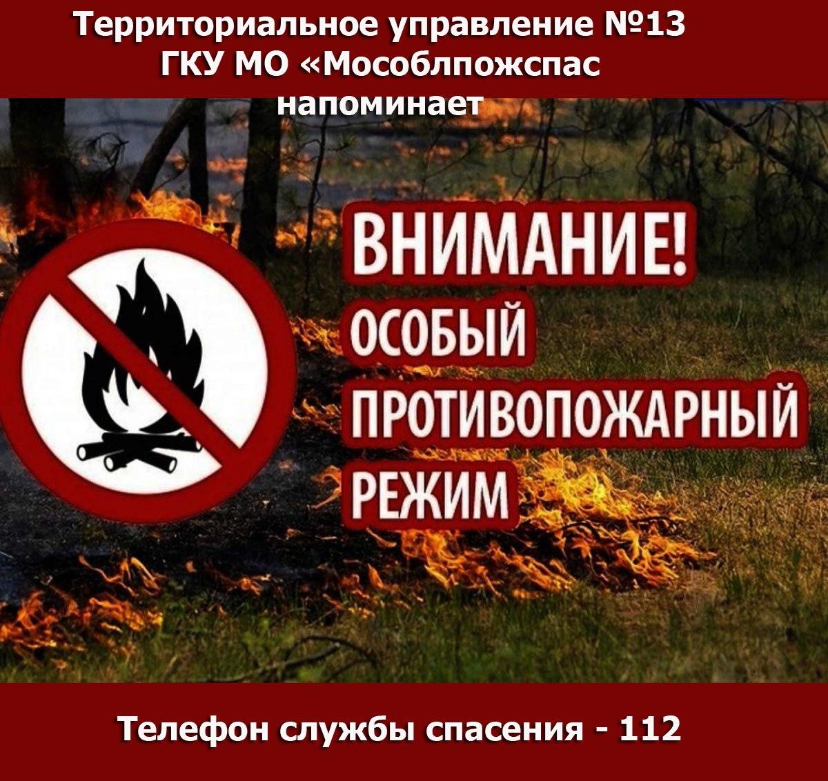 Пожарные и спасатели территориального управления №13 ГКУ МО «Мособлпожспас»  напоминают / Администрация городского округа Ступино