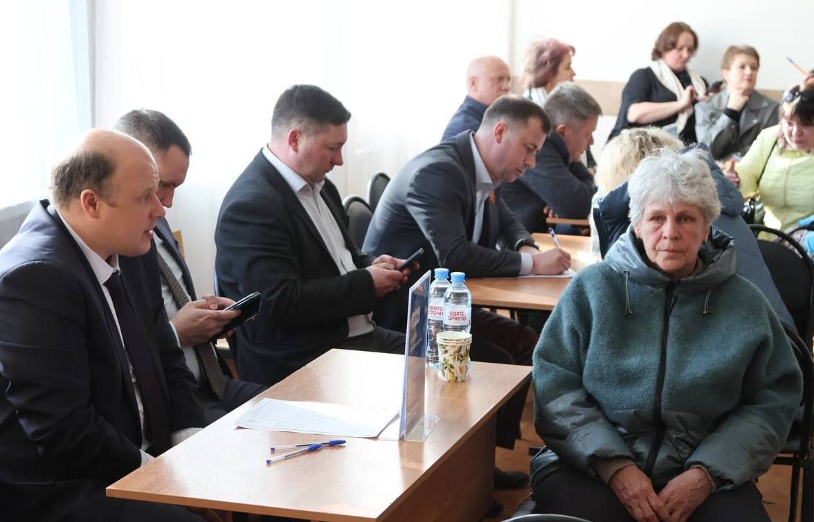 Выездная администрация прошла в школе на улице Колхозная в Ступино