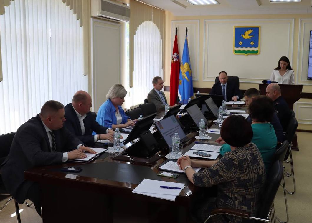 Заседание антинаркотической комиссии прошло под председательством главы городского округа Ступино Сергея Мужальских.1