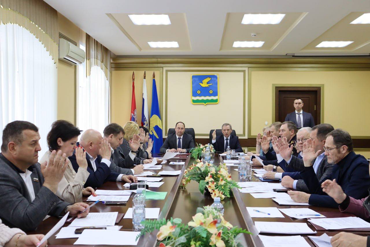 Заседание Совета депутатов округа прошло в Ступино.5