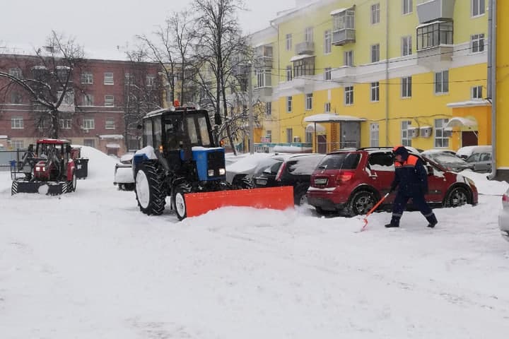 зимняя уборка территорий