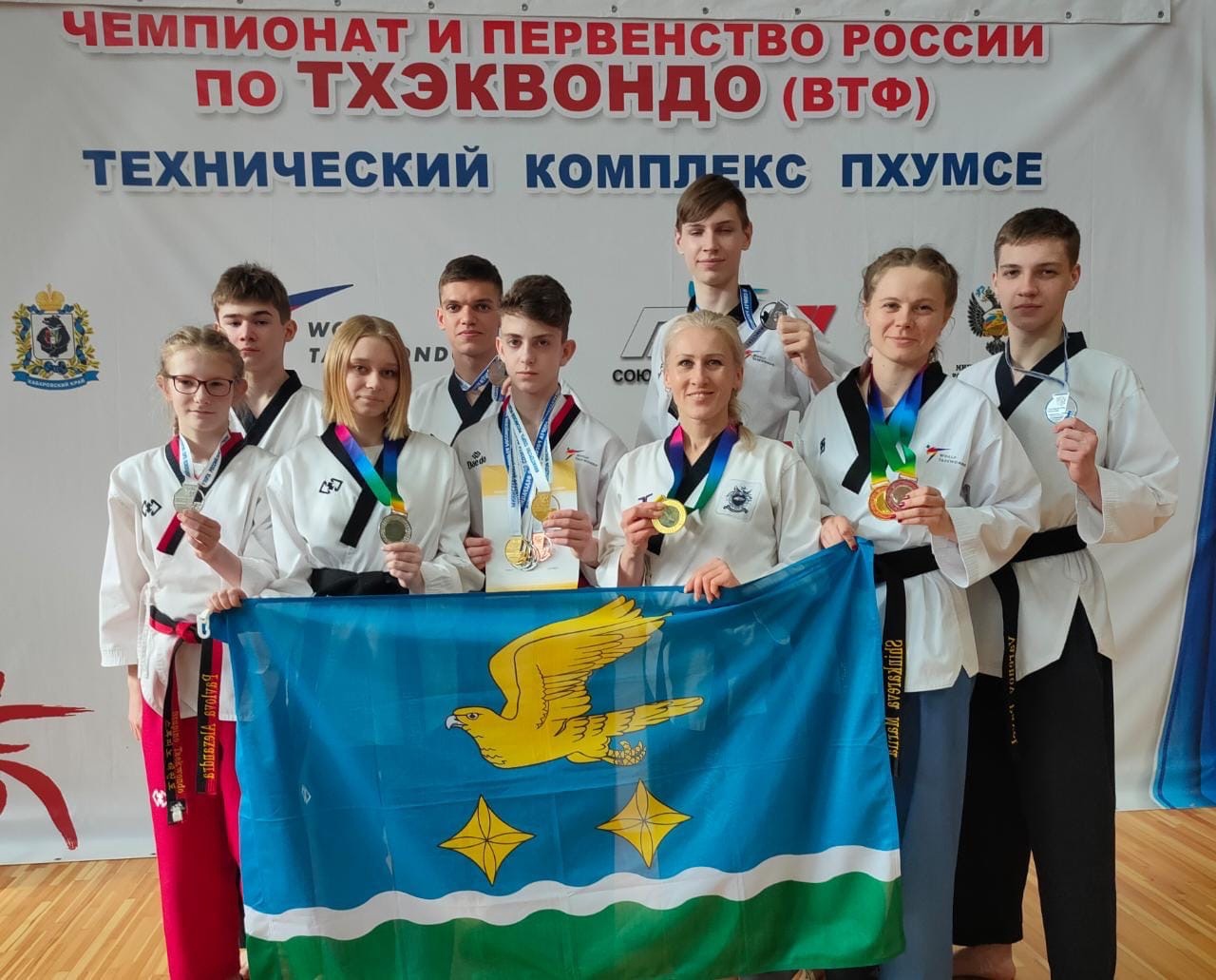 Золотые, серебряные и бронзовые медали привезли ступинцы с Чемпионата и Первенства России