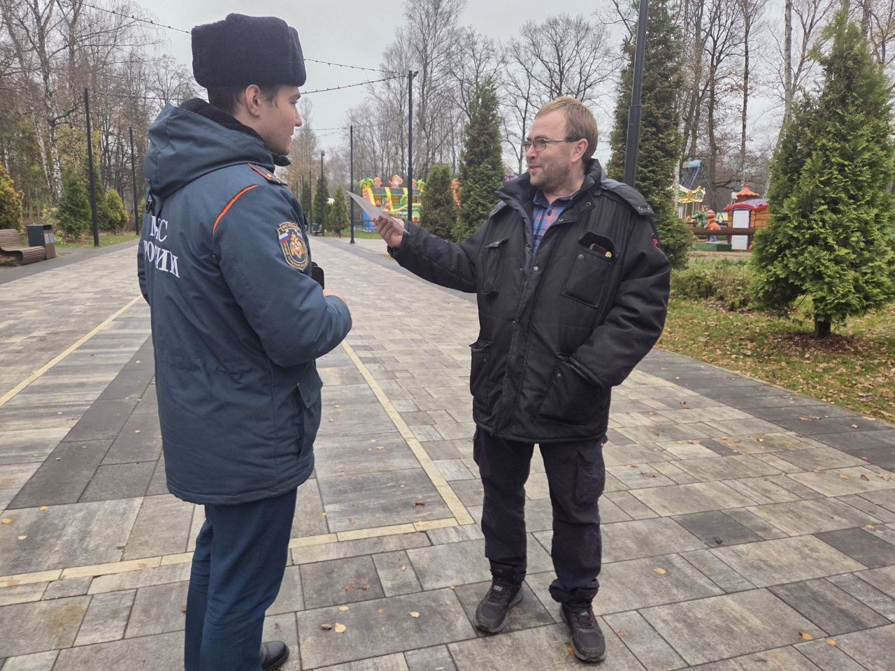 4 ноября, в День народного единства, сотрудники ОНД и ПР по г.о. Ступино несли свою службу