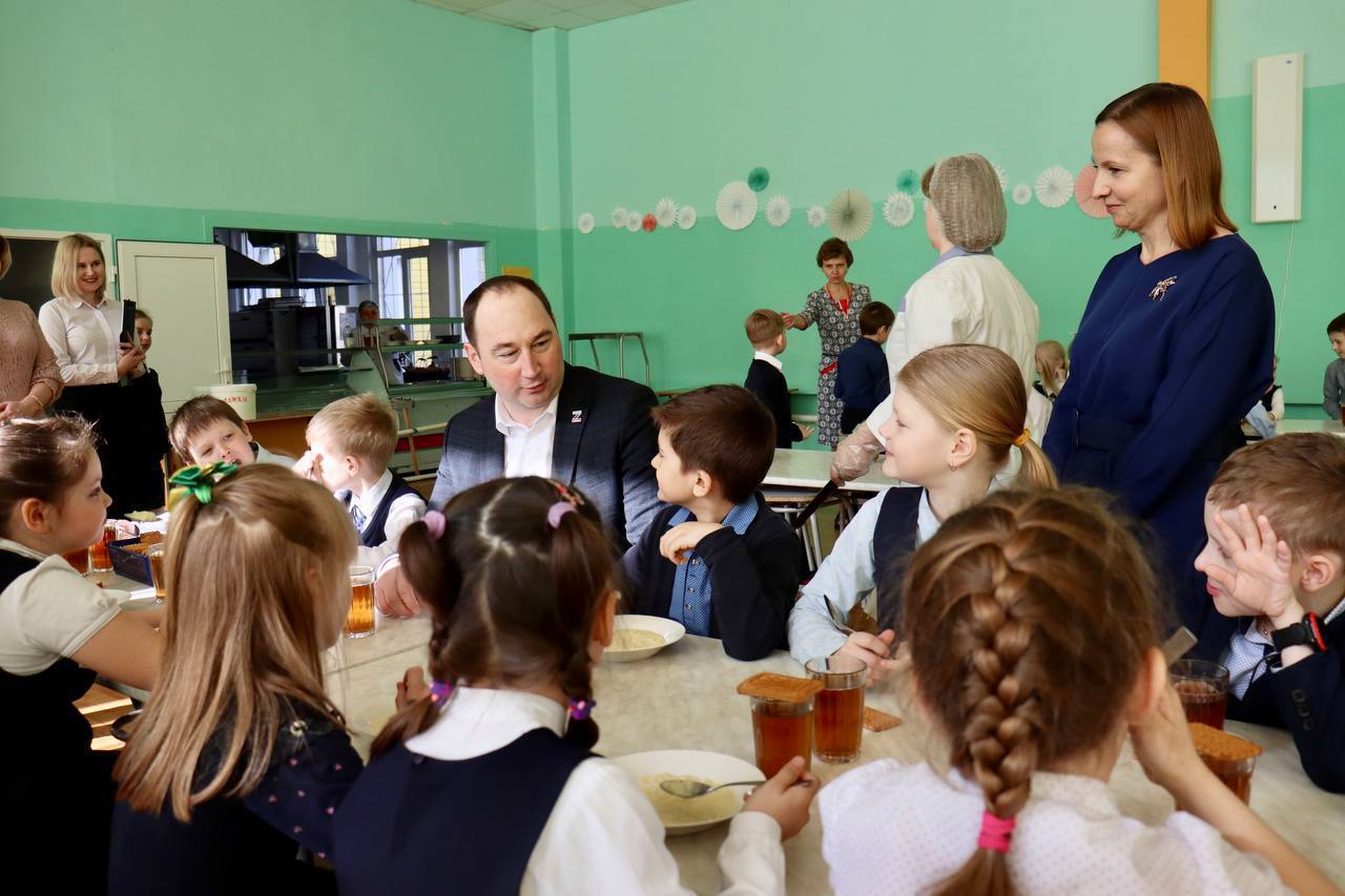 89% ступинских школьников обеспечены горячим питанием.