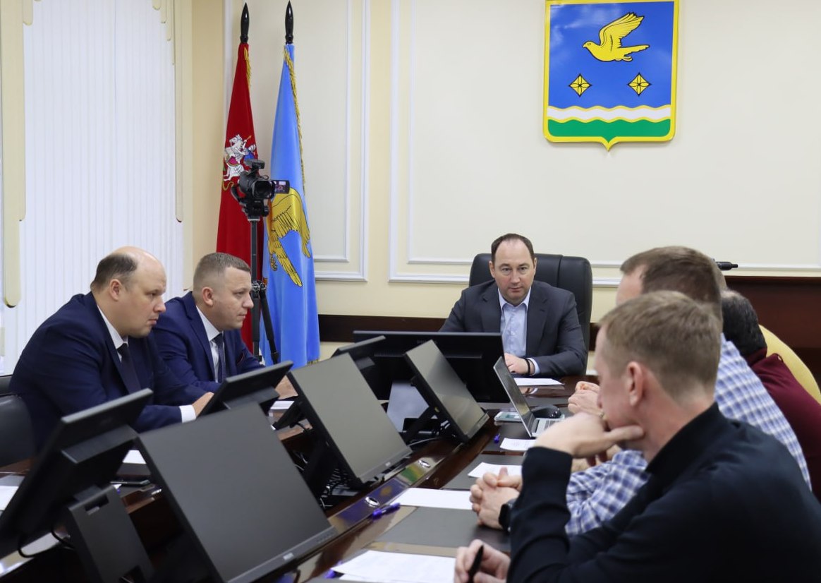 Этапы строительства поселка для медиков обсудили в Ступино