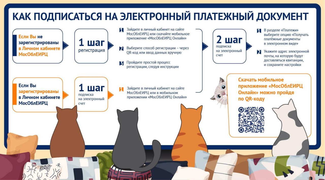 Как подписаться на электронный счет