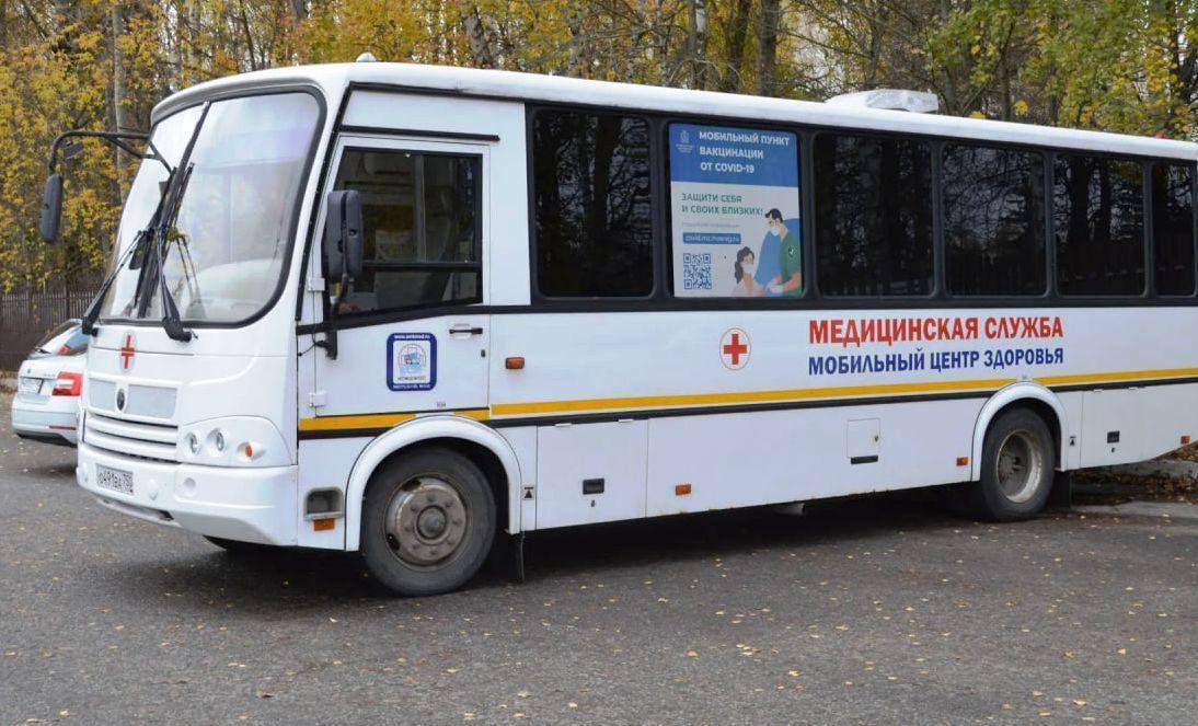 Мобильный центр здоровья и мобильный флюорограф