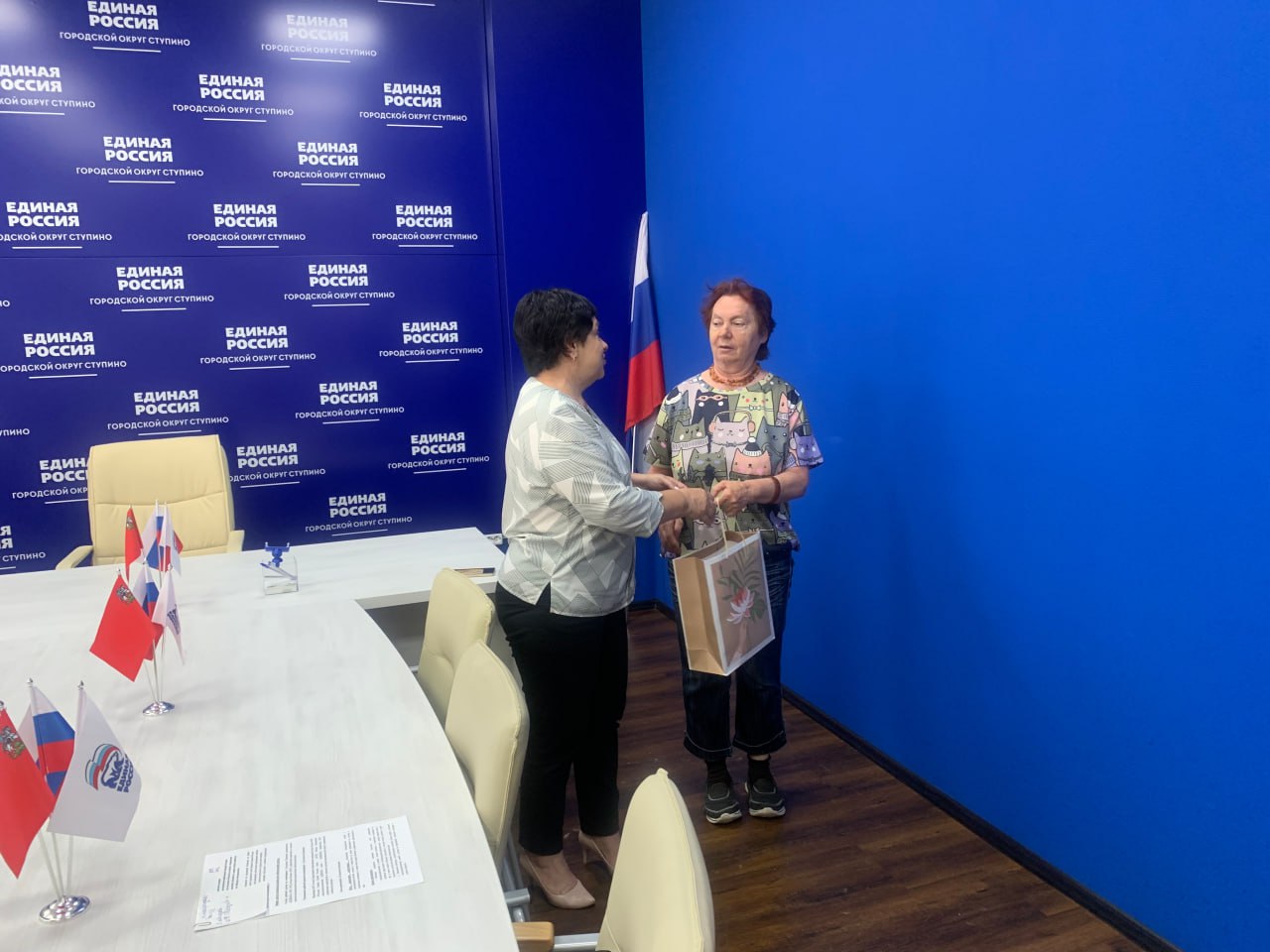 Нина Семенова оказала помощь ступинцу с инвалидностью I группы