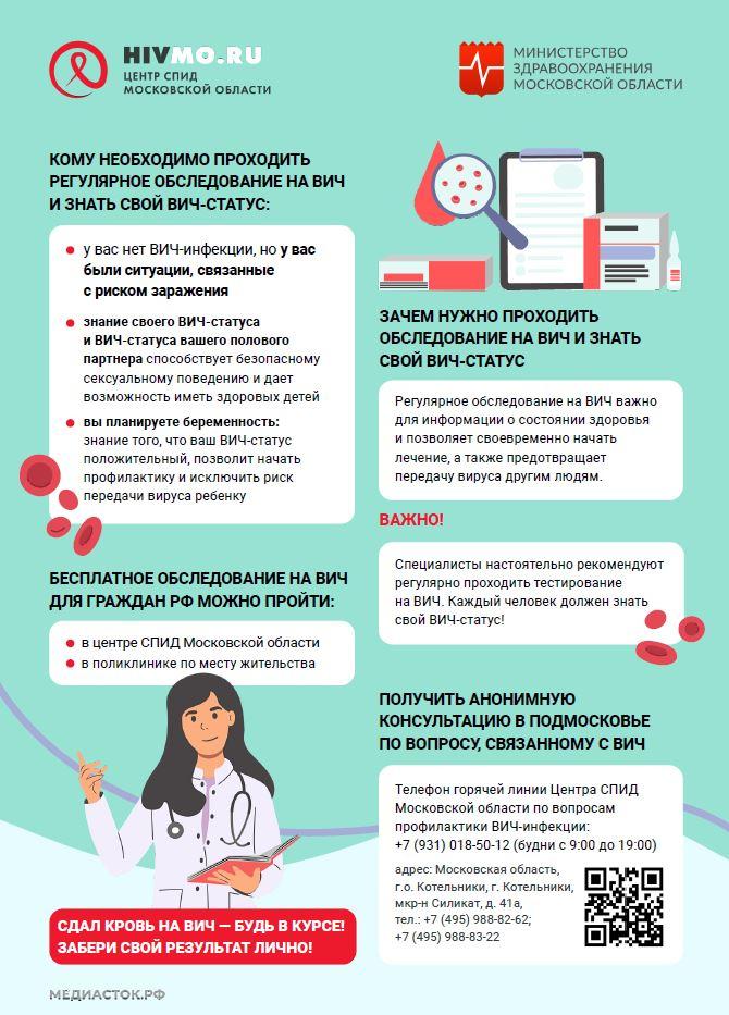 Обследование ВИЧ